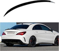 Car Trunk Wing Spoiler Rear Spoilerg Rear Trunk Spoiler Wing Compatible for Benz CLA Class C117 CLA200 CLA260 CLA45(Bright Black)