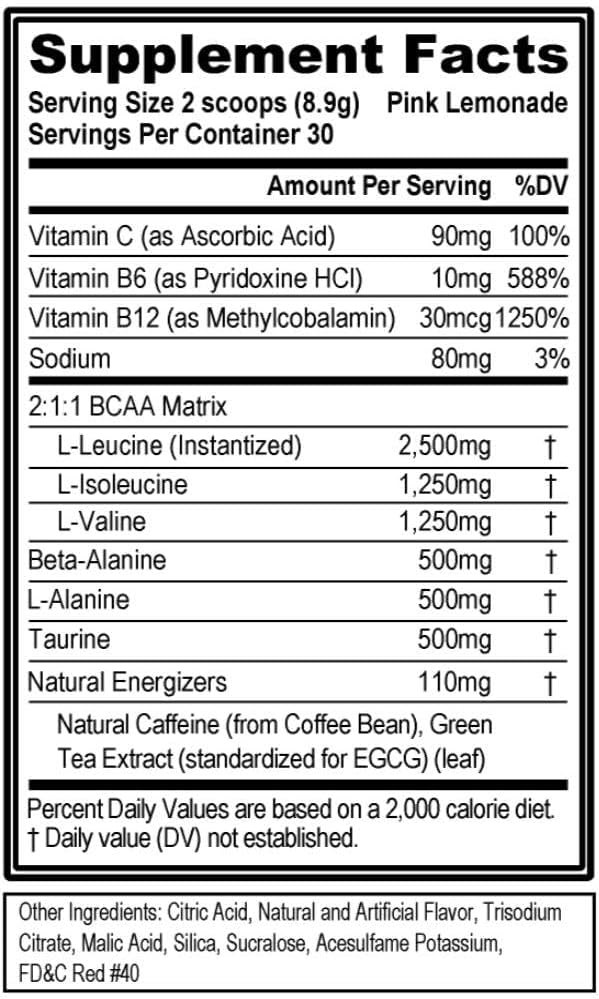 Evlution Replenishing BCAAs Amino Acids Powder for Pre &amp Post Workout (Pink Lemonade and Cherry Lime 30 Servings Each)