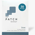 The Patch Remedy Iron Patch | Iron Bisglycinate Vitamin C B9 (Methylfolate) B12 Beta-Carotene Astaxanthin | 30 Patches