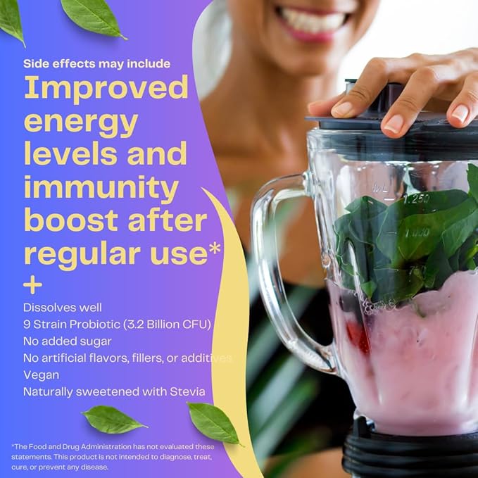 Scarlet Boost Red Superfood Powder - All Natural Red Greens Superfood Powder and Smoothie Mix: Greens Powder with Digestive Blend &amp 9 Strain Probiotics - 30 Servings