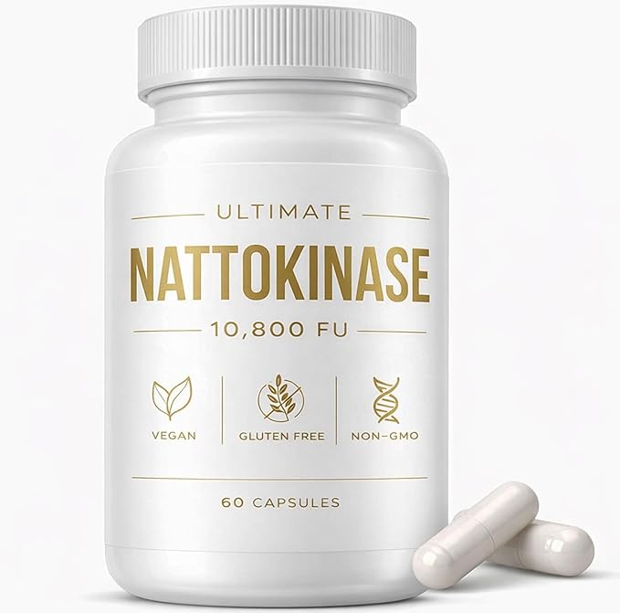 Ultimate Nattokinase - 10800 FU 60 Capsules (1Bottle)