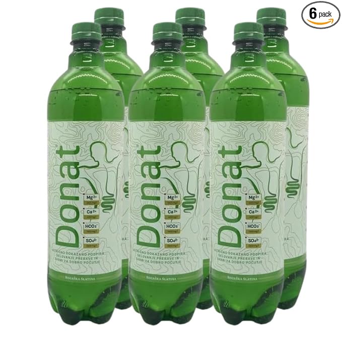 Rogaska Donat Mg Mineralwasser inkl. Pfand 1 L Flasche 6er Pack