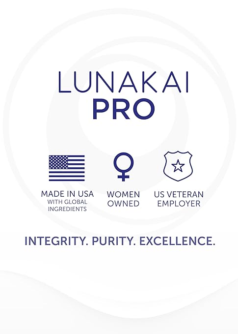 Lunakai PRO USA Made Methylene Blue Capsules Pharmaceutical Grade with Vitamin C B6 B12 – 3rd-Party Tested Daily Brain &amp Focus Support Supplement for Humans 60ct