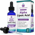 Life Solutions Liquid Alpha Lipoic Acid with Dropper – 2 fl oz – High Absorption Antioxidant Supplement for Cellular Health Energy Support &amp Travel-Friendly Convenience