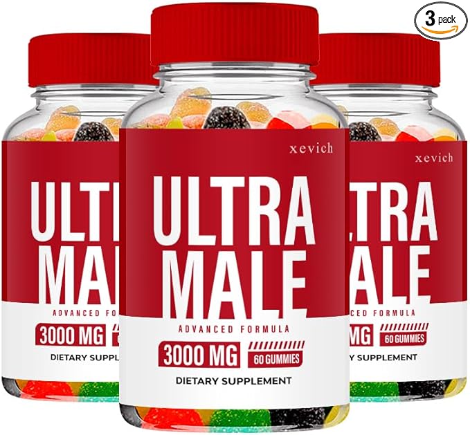 Ultra Male Gummies - Ultra Male Gummies (3 Pack 180 Gummies)