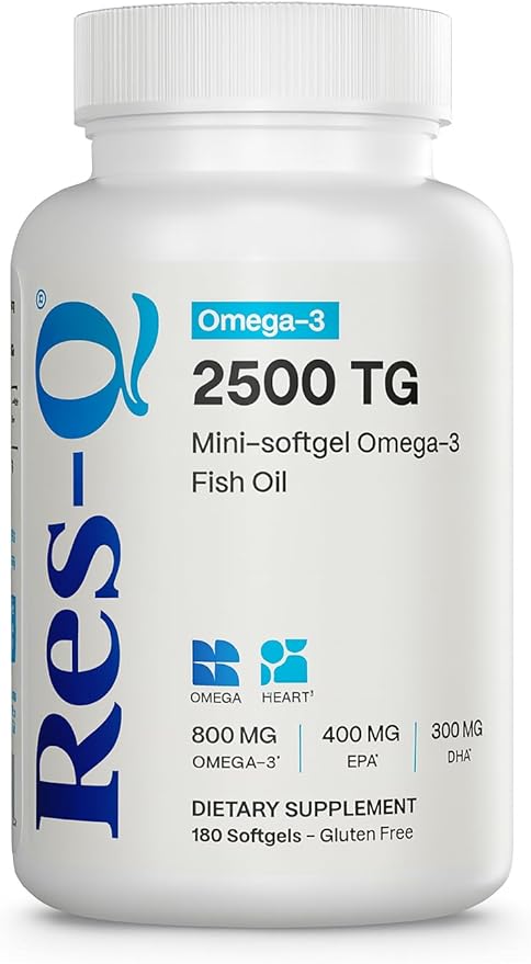 Res-Q 2500 TG Omega-3 Fish Oil Mini Gel Capsules