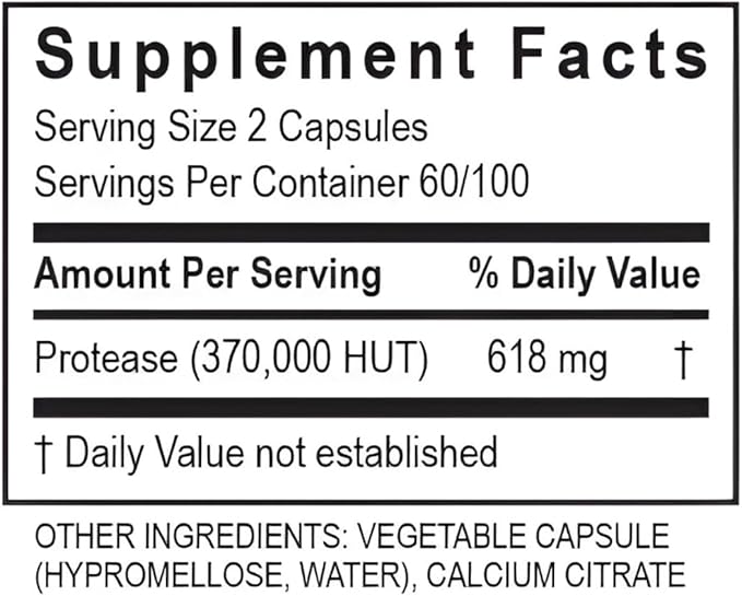 TRANSFORMATION THE GENESIS OF GOOD HEALTH - Purezyme High-Potency Protease Blend Enzyme Supplement Physician Recommended - Advanced Formula for Maximum Nutrients Digestion &amp Gut Health 120 Capsu