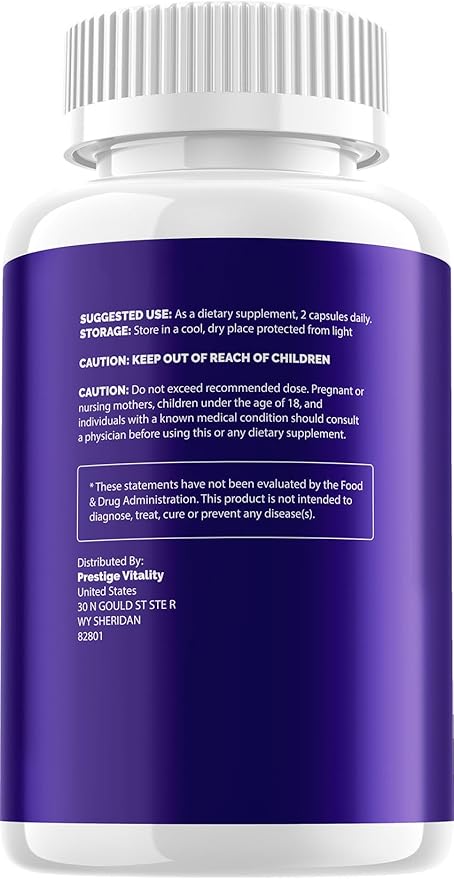 Neurocept Supplement Capsules – All Natural Maximum Strength Formula Focus &amp Memory Support (2 Pack – 120 Capsules)