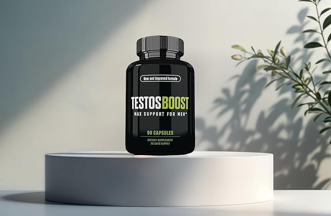 Advanced Formula TestosBoost Pills TestoBoost Dietary Supplements 90 Vegetable Capsules 1 Month Supply