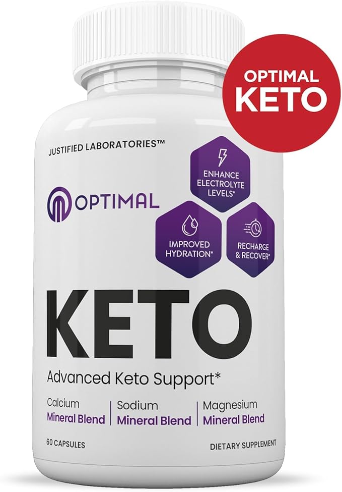 Justified Laboratories Optimal Keto - 60 Capsules Pack of 3 - Ketogenic Support from Apple Cider Vinegar Extra Virgin Olive Oil Green Tea Leaf Vitamin C &amp Vitamin D3 - 90 Servings