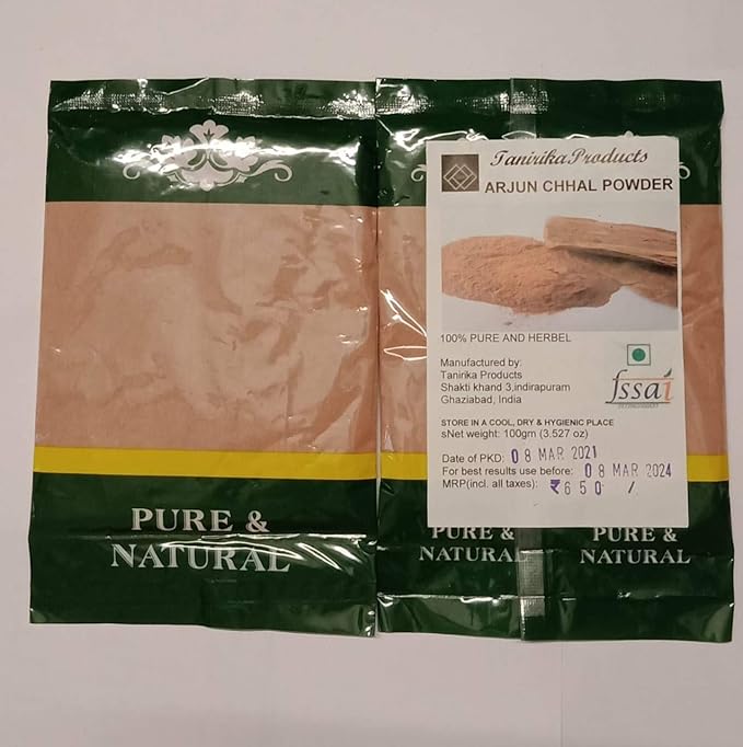 Arjuna Terminalia Arjuna chhal Powder 200gm
