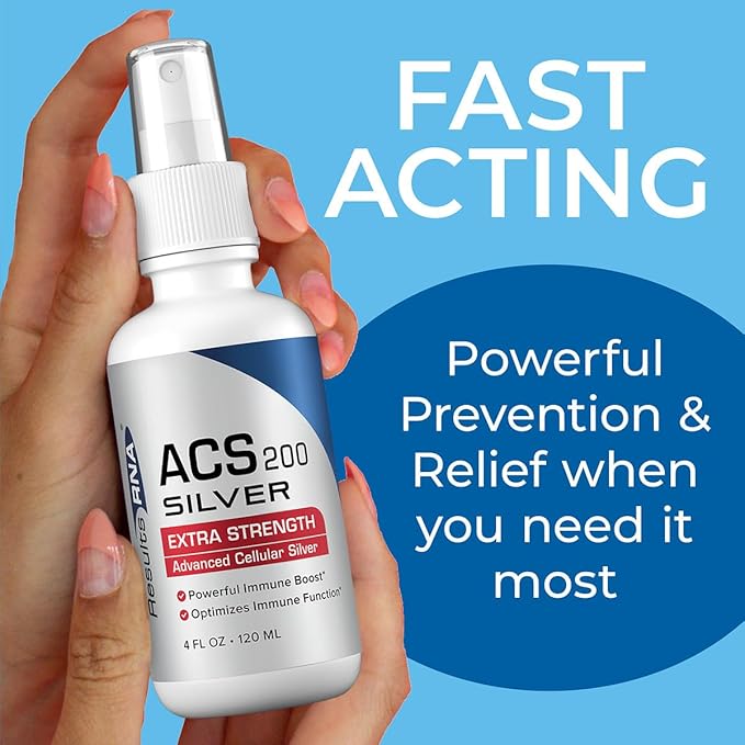 Results RNA - ACS 200 Silver Extra Strength Immune System Support – Advanced Cellular Colloidal Silver Supercharges Your Immune System. Recommended by Doctors Worldwide ( 4 oz )