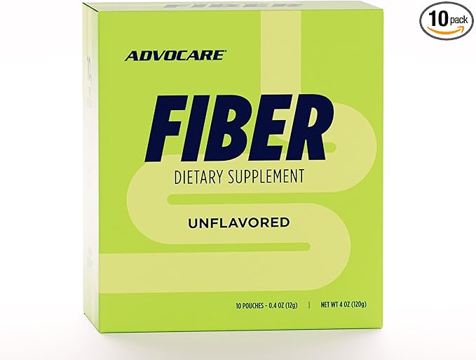 AdvoCare Fiber UNFLAVORED 10 pouches .42oz each