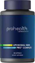 Liposomal NMN Pro Complete™ (90 Capsules) - Liposomal Uthever® NMN Trans-Resveratrol TMG