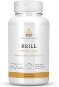 VTC VitaTradingCo. Krill Omega-3 Oil Supplement | 100mg Pure Antarctic Neptune Krill Oil (NKO) | EPA &amp DHA Astaxanthin | Brain Heart Joint &amp Eye Support | 60 Softgels
