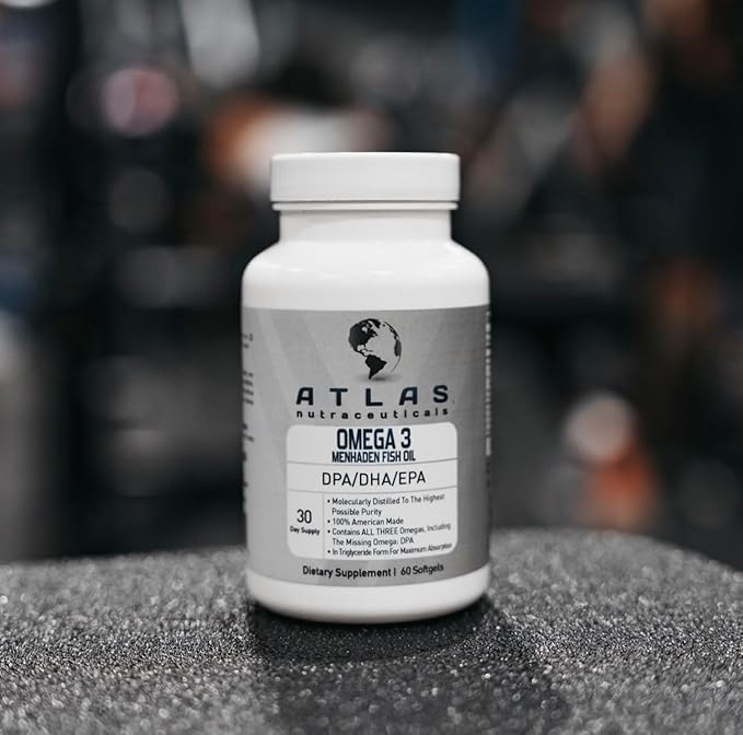 Menhaden Fish Oil-Omega 3-60 Softgels