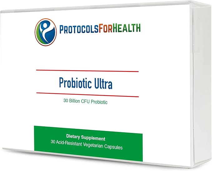 Probiotic Ultra Dietary Supplements - Helps Maintain a Healthy Intestinal Microecology 30 Capsules
