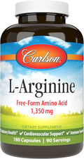 Carlson Laboratories L-Arginine 180 Capsules 0.3 Pound