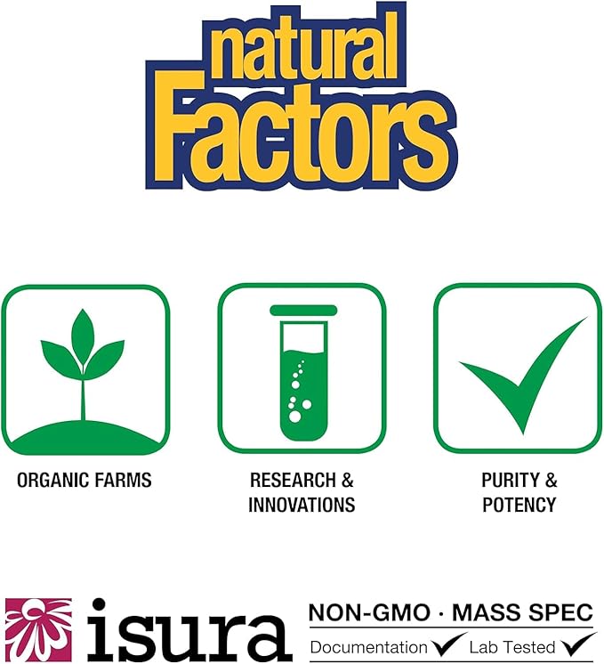Natural Factors Whole Earth &amp Sea Deep Ocean Minerals - Supports Electrolyte Balance &amp Bone Health* - Vegan - Unflavored - 3.38 oz