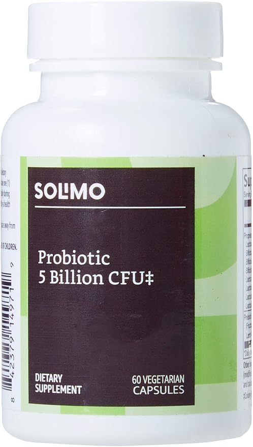 Amazon Brand Digestive Health Probiotic Capsules (35 Billion CFU) and (5 Billion CFU) | Vegetarian | Supports Healthy Digestion*