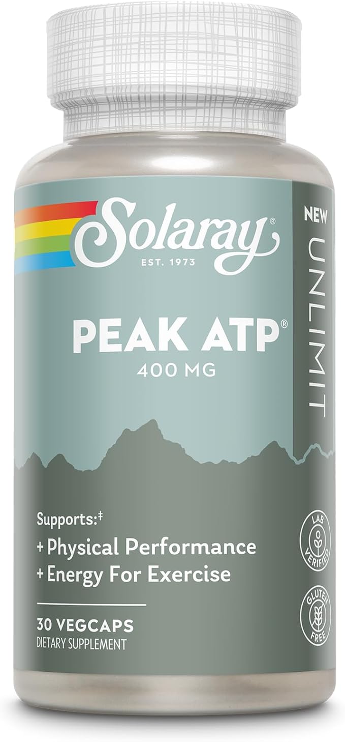 SOLARAY Peak ATP® 400 mg 30 VegCaps
