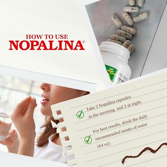 Nopalina Bundle: 120 Capsules + Pineapple 1lb Powder