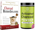 Charcoal Powder &amp Book Special Starter Kit - Hardwood Powder &amp Charcoal Remedies The Complete Handbook of Medicinal Charcoal and Its Applications