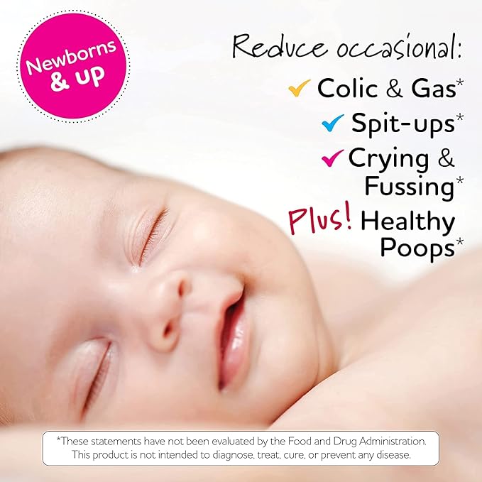 BioGaia Protectis Probiotics Drops for Baby Infants Newborn and Kids Colic Spit-Up Constipation and Digestive Comfort 5 mL 0.17 oz 4 Pack
