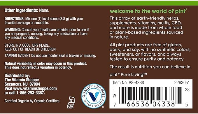 Organic Sea Moss Powder a Marine Algae Superfood (4 oz./30 Servings)