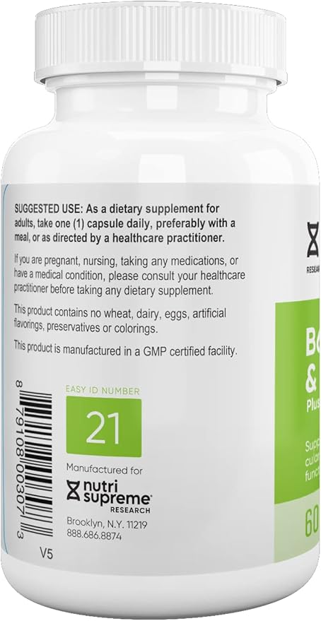 Nutri Supreme Folate with B6 and B12 Helps Maintain Normal Homocysteine Levels and Cardiovascular Health 60 Count Kosher Certified