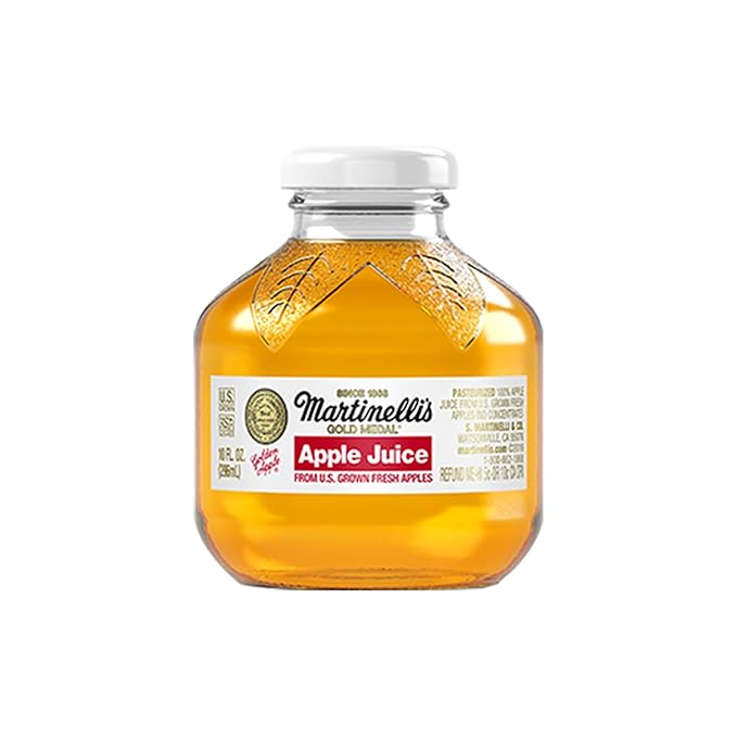 Apple Juice Premium. 100% Pure Juice | 10 Fl Oz Pet Bottles | Pack of 12