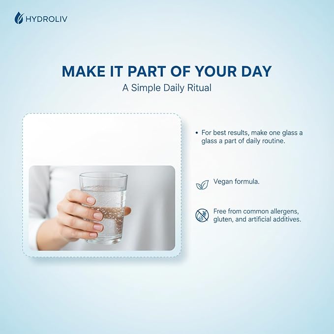 Hydrogen Water Tablets Antioxidant-Rich Supports Brain Energy &amp Health