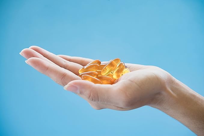Omega 3 Fish Oil - High-Potency EPA &amp DHA Supports Heart Brain &amp Joint Health 120 Softgels.