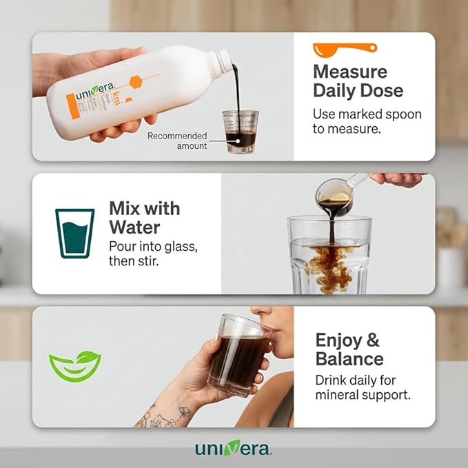 Univera km Liquid Potassium Supplement pH Balance Digestion Support Mineral Supplements with Magnesium Original Karl Jurak Formula 32 fl oz (30-Day Supply)