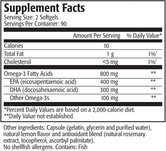 Res-Q 2500 TG Omega-3 Fish Oil Mini Gel Capsules 3-Pack