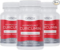 Omax3 HydroCurc Turmeric Curcumin Softgels Highly Bioavailable MCT Oil Nanoparticle for Potency &amp Absorption Joint Health150mg HydroCurc 180 Softgels (3 Pack)