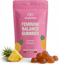 Up&ampDown Supplements Premium Feminine Balance Gummies for Women | PMS Relief Mood &amp Cycle Support | Pineapple + Vitamin C | Ashwagandha &amp Chasteberry | Vegan Non-GMO Gluten Free | 60 Gum