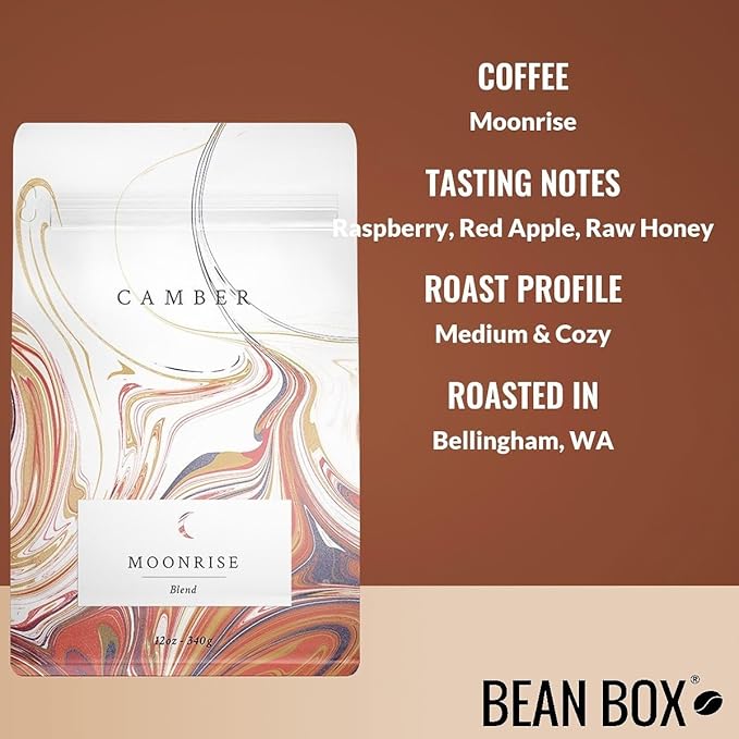 Bean Box Sampler - Roasted by Camber 3-Pack Whole Bean Coffee Gourmet Coffee