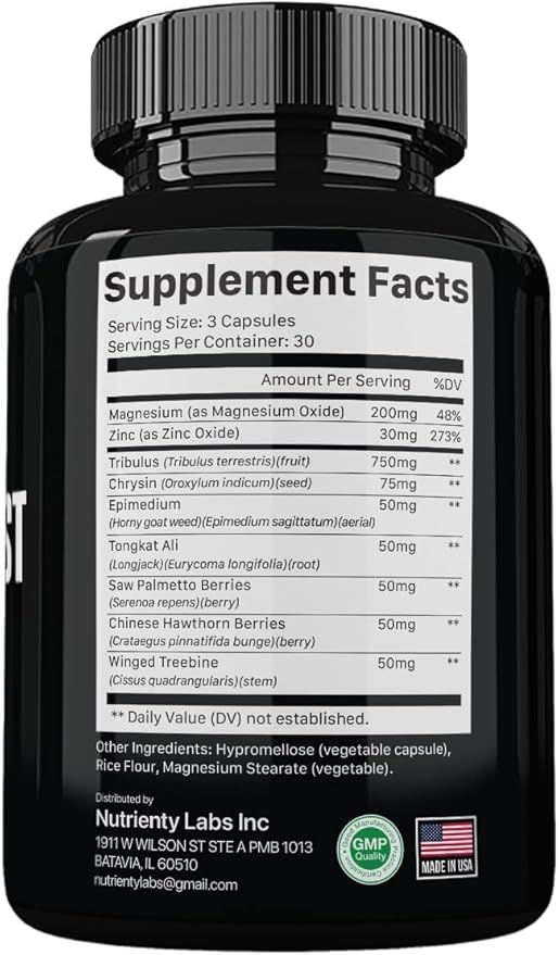 Capsules Advanced Formula Pills Dietary Supplement 90 Capsules
