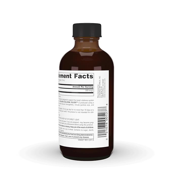 Source Naturals Wellness Colloidal Silver 30 ppm - 4 Fluid oz