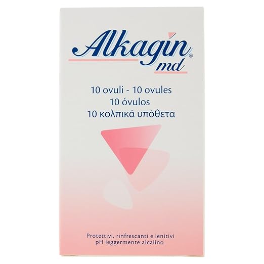 Alkagin 10 Eggs Protective Refreshing and Soothing pH slightly alkaline