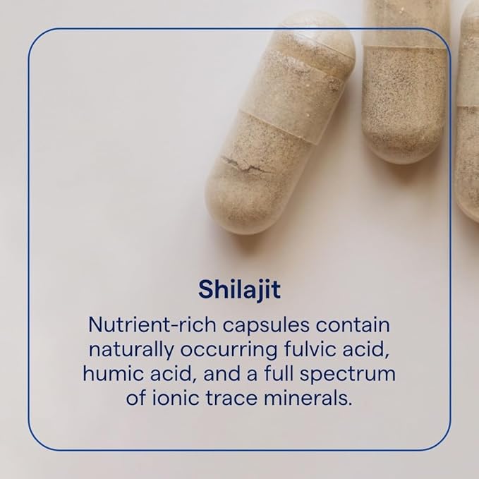 Trace Minerals Shilajit Capsules - Shilajit Supplement for Daily Wellness - Immunity Support - Energy Brain Health &amp Digestion Support - 150 Count (75 Servings)