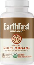 Multi Organ+ – Regenerative Organic Certified Grass-Fed Liver Supplement – Natural Source of Iron Vitamin A &amp B12 – Supports Energy Detox &amp Metabolic Health – 90 Capsules