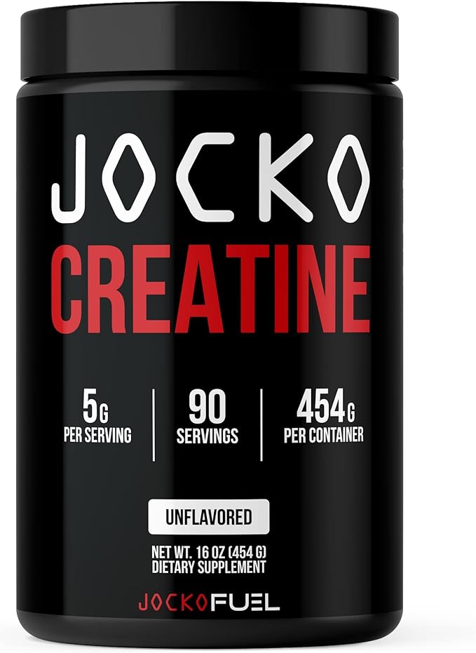Jocko Fuel 3 Pack Bundle - Creatine Chocolate Peanut Butter MOLK Protein &amp Nitro Pop Pre Workout