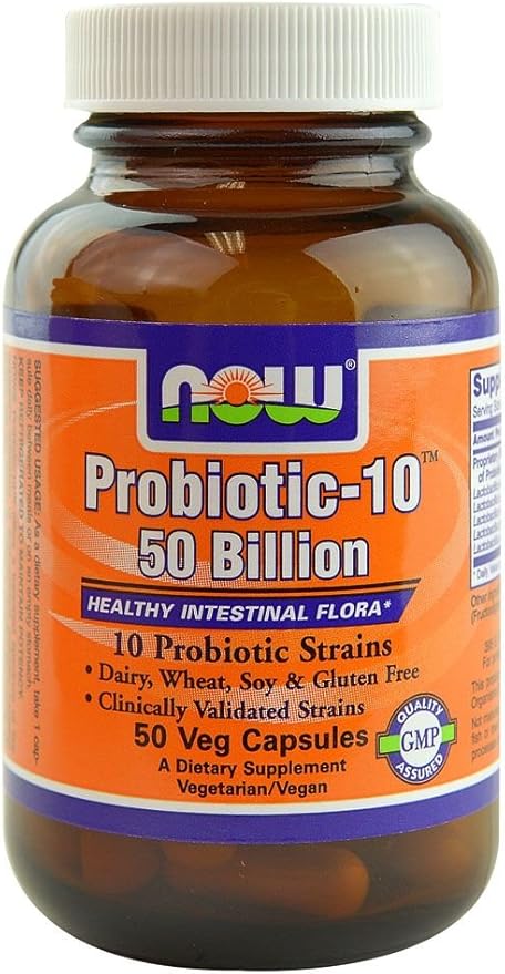 NOW Foods - Probiotic 10-50 Billion 50 Veg Capsules