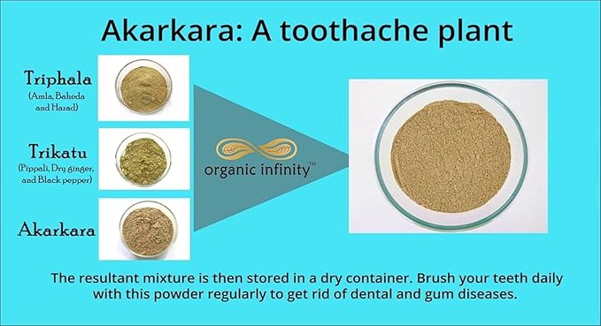 Viva Akarkara Root Powder | Anacyclus Pyrethrum | Pellitory Root Powder- 100 GM