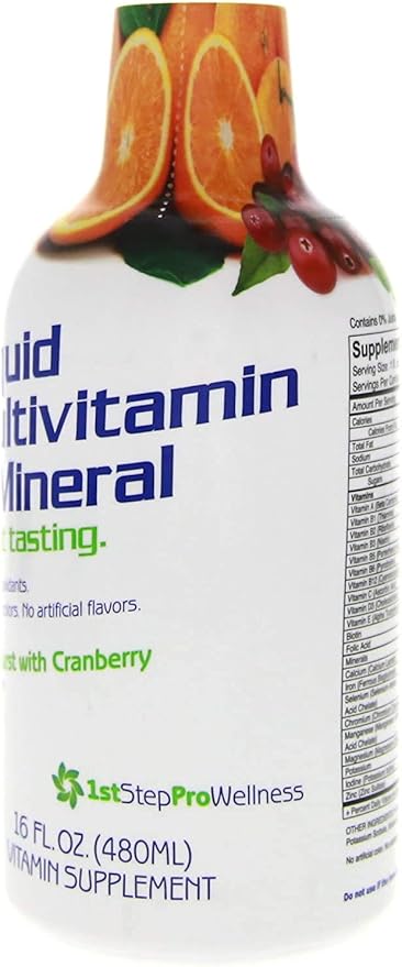 1st Step for Energy Liquid Multivitamin &amp Mineral Citrus Burst 16 fl oz (1 pt) 473 ml
