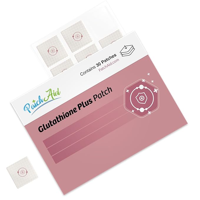 PatchAid Glutathione Topical Patch 30-Day Supply (Pack of 2)