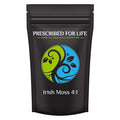Prescribed For Life Irish Sea Moss Powder 4:1 | Natural Carrageen Algae Extract Powder | Gluten Free Vegan Non-GMO No Fillers | Naturally Rich in Iodine &amp Omega-3 Fatty Acids (4 oz / 113 g)