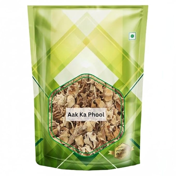 Aak ka Phool - Aakh Phool - Madar - Calotropis 100 Grams 3.53 Ounce